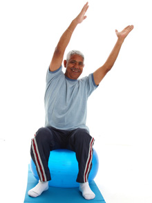 exercise for the elderly including the eyes