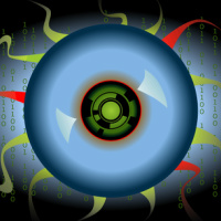 digital eye abstract 200