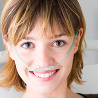 supplemental oxygen nasal cannula