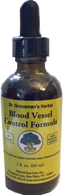 blood vessel control formula