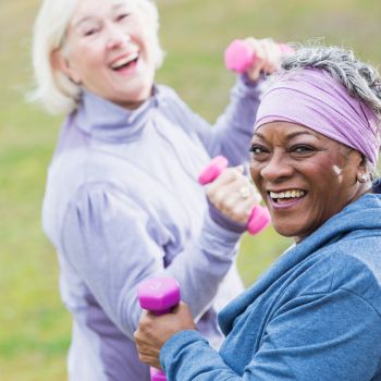 lifestyle choices such as exercise have an influence on senior health
