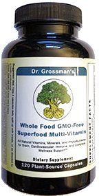 Dr. Grossman's Whole Food Organic Superfood Multi-Vitamin 120 Vcaps