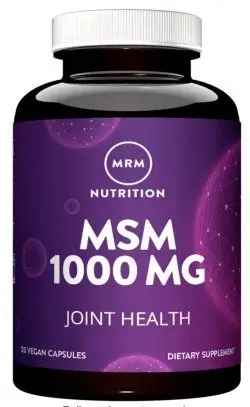 MSM (Methyl sulfonyl methane) Capsules 120 Capsules 1000mg
